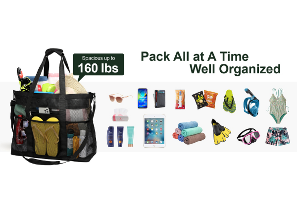 large beach bag
