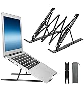 GcwJovialite Adjustable Laptop Stand | Aluminum Laptop Riser for Desk | Compatible with MacBook A...