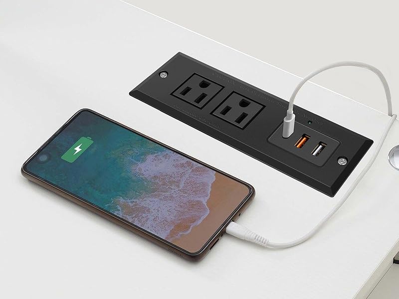 Recessed Power Strip USB C