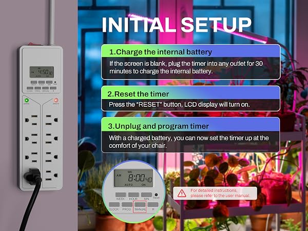 timers for electrical outlets