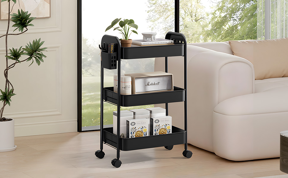 ZXICEU Heavy-Duty Rolling Cart
