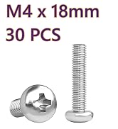 M4x18 machine screws