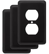Franklin Brass W10249V-FB-C Stamped Round Single Duplex Outlet Wall Plate / Switch Plate / Cover,...