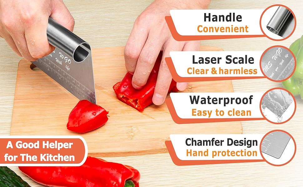 Pro Dough Pastry Scraper