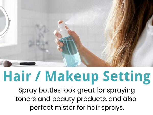 makeup spray bottles,toner spray bottles,hairs setting spray bottles