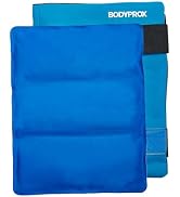 Flexible Large Gel Ice Pack for Shoulders, Arms, Back and Thighs. Hot & Cold Therapy Wrap