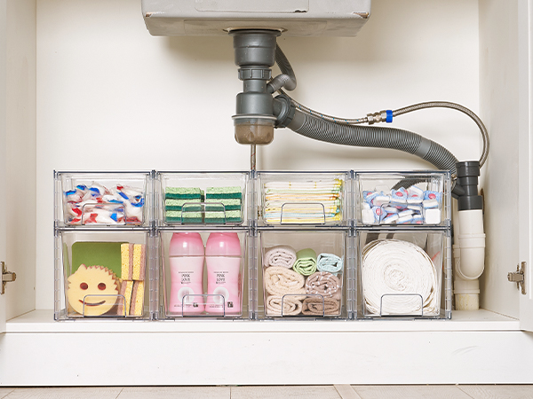 under kitchen sink organizer
