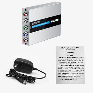 Component to HDMI converter
