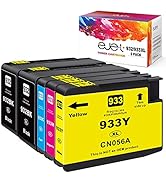 ejet Compatible Ink Cartridge Replacement for HP 932XL 933XL 932 933 XL for 6100 6600 6700 7110 7...
