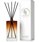 Reed Diffuser for Home Fragrance – Earl Grey Scent 100ml with Reed Sticks, Long Lasting Flameless...