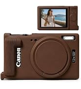 TLKOA Silicone Case for Canon PowerShot ELPH 360 HS A/360 HS/360/650 Camera | Canon PowerShot ELP...