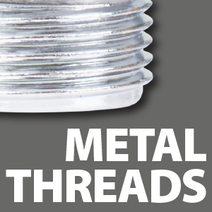 Silver Metal threads graphic