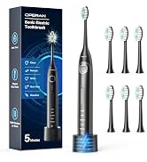 Operan Electric Toothbrush for Adults and Kids High Power Sonic Rechargeable Toothbrush with Smar...