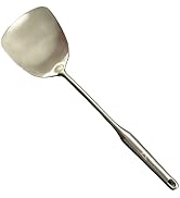 304 Stainless Steel Solid Turner Spatula 18/8 Cooking Serving Tool A · HOUSEWARE Chinese Utensil ...