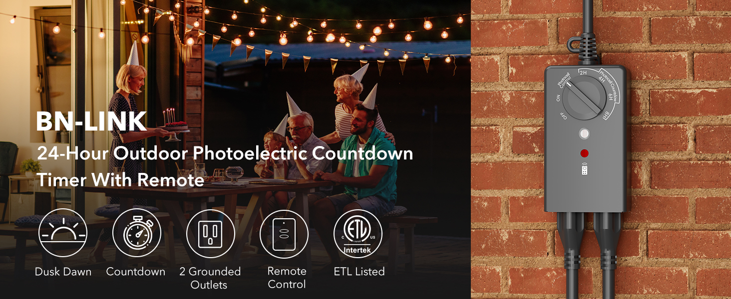 outdoor timer waterproof