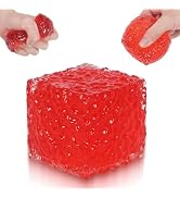 Ssqauvig Frosted Honeycomb Ice Cube Squishy Toy, 5cm Stress Relief Cube, Soft Sensory Fidget Toy ...