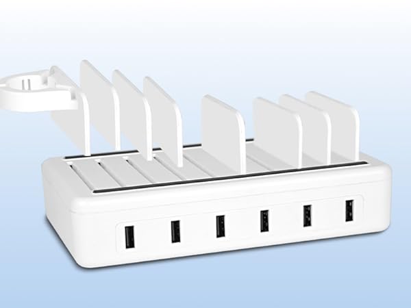 charging station with detachable dividers