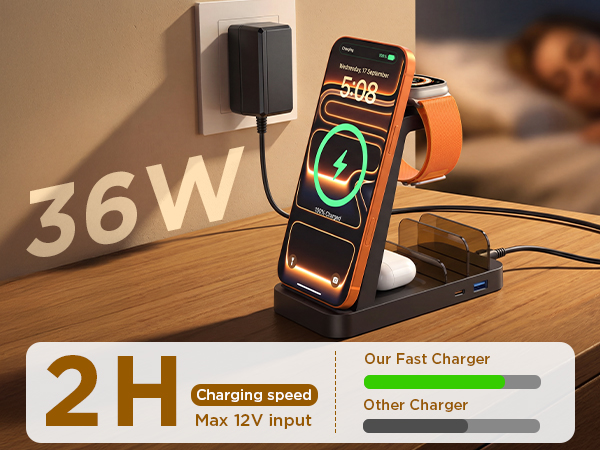 5 in 1 wireless charger