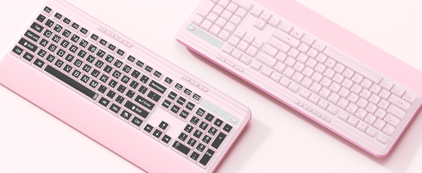pink keyboard