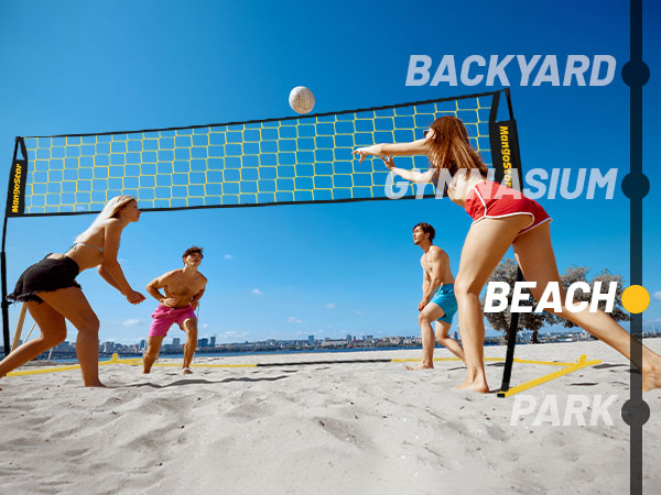 beach volleyball net