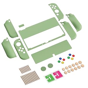 PlayVital AlterGrips Protective Slim Case for Nintendo Switch OLED