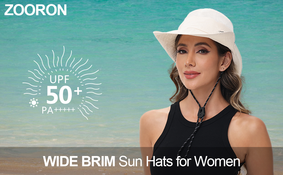 wide brim sun hat