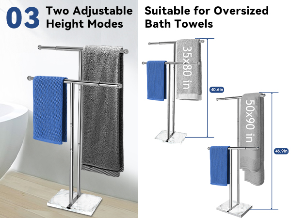 towel racks for bathroom