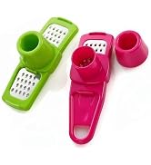 Multifunction Cutter Grater Stainless Steel Pressing Garlic Slicer, Cutter Shredder Kitchen To Ga...