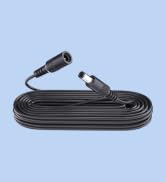 16.4ft 5M DC Power Extension Cable, DC 12V Power Adapter Extension Cord 5.5mm x 2.1mm for CCTV Se...