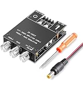 Daakro ZK-1002T Audio Amp Board,100W+100W 2.0 Channel Bluetooth Amplifier Board with Treble & Bas...