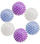 Cofimkate 6Pcs Small Dryer Balls, 2.36 Inch Reusable Laundry Balls for Washer & Dryer, Fabric Sof...