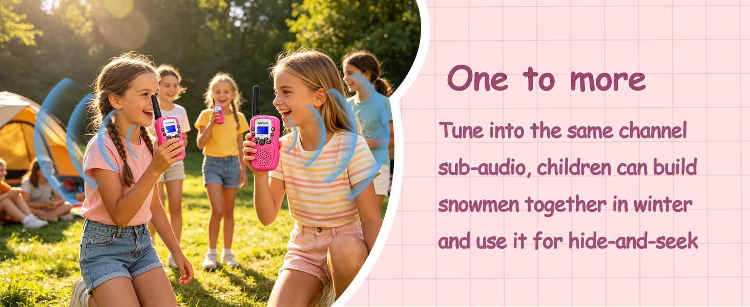 girls walkie talkies 2 pack waki taki 4 5 6 year old girl birthday gifts kids walkie talkie