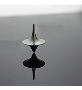 DPWOUM Silver Spinning Top,Portable Precision Metal Spinner Top Premium Exquisite Perfect Balance...