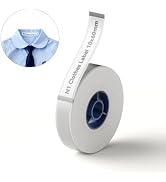 NIIMBOT Clothes Label Only for N1 Label Maker, 10x60mm Hot Stamping | Waterproof, Wear-resistant,...