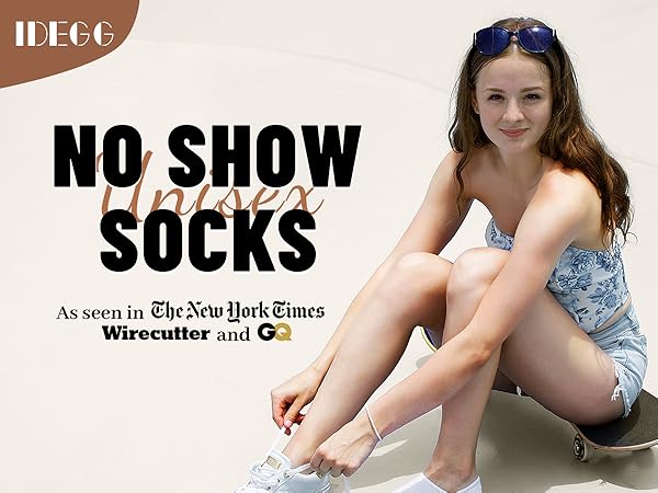 IDEGG no show socks for womens