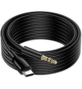 Aux to USB C Samsung USB C to 3.5mm Audio Adapter 3FT for iPhone 16 15/15 Pro/15 Pro Max,Samsung ...