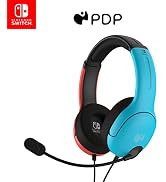 PDP Gaming LVL40 Airlite Stereo Headset with Mic for Nintendo Switch/Lite/OLED - Wired Power Nois...