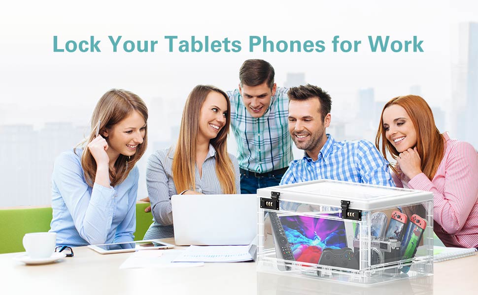Lock Box for Tablets Phones