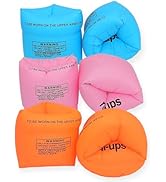 Arm Floaties for Kids and Adults, Pool Floats for Toddlers, Inflatable Water Wings for Beginner S...