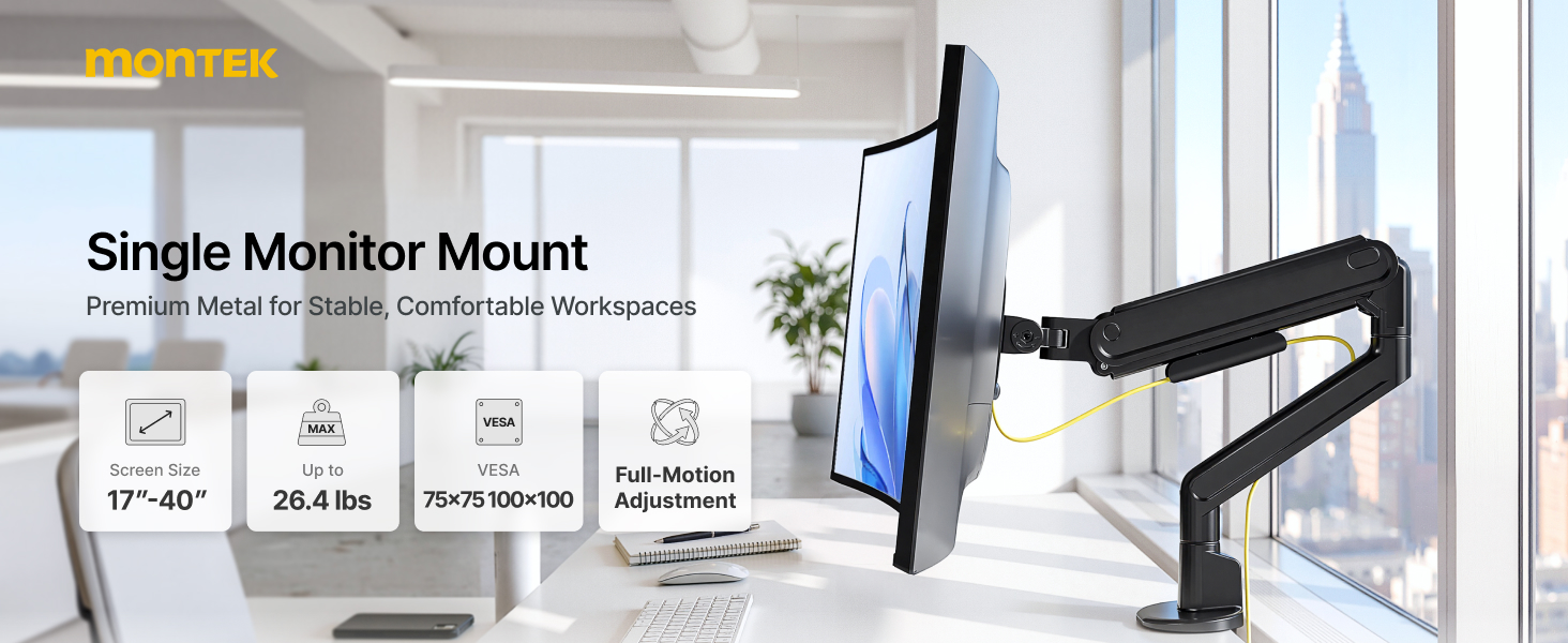 Single Monitor Mount
