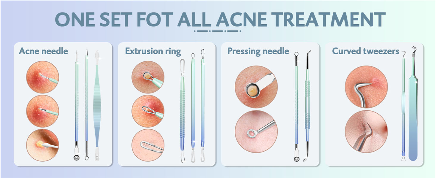 Acne Tools, Acne Kit for Blackhead