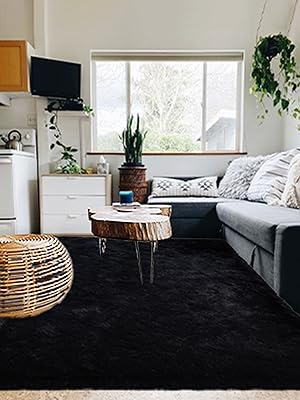 black rug
