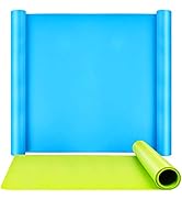 2 Pack 59.5 x 49.5 cm Oversize Silicone Mats for Crafts, LEOBRO Thick Nonstick Silicone Craft Mat...