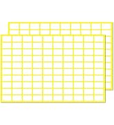 0.5" x 0.3", 2000 Pack - Small Labels Stickers, Matte White