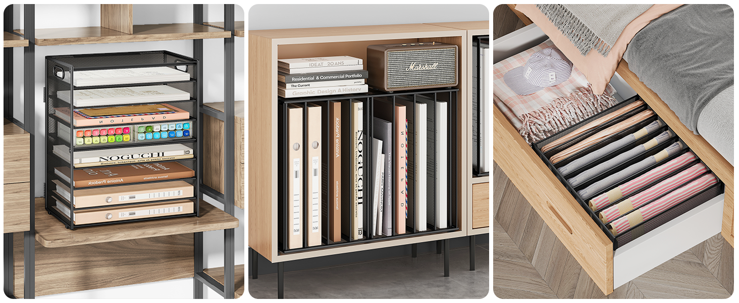 different usage for desk paper organizer