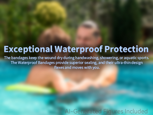 waterproof clear bandages