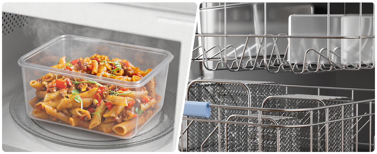 Microwave and dishwasher safe