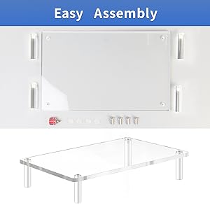 Clear Computer Stand