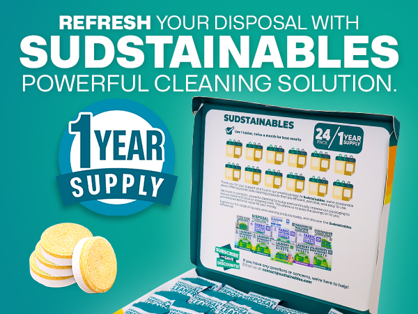 sink drain deodorizer disposer cleaner