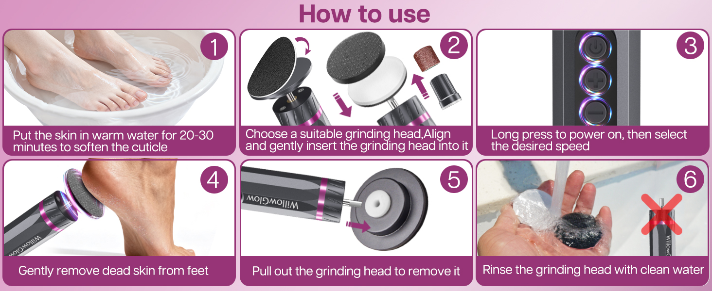 How to use the electric foot callus remover: simple steps for smooth feet at home.